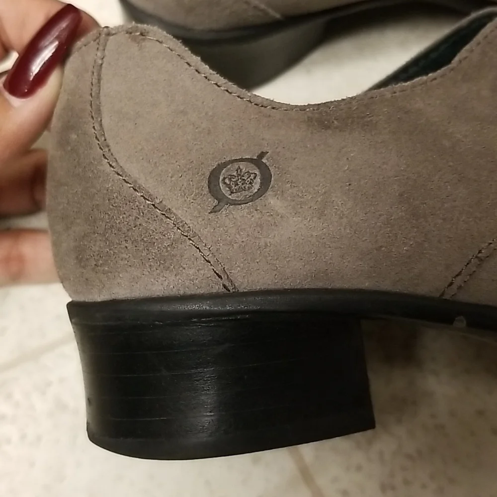 BORN suede Oxfords unisex
